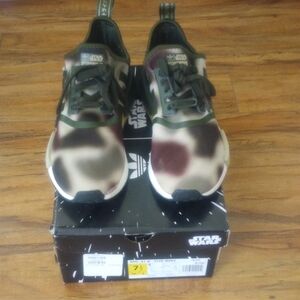 Star Wars Green and Brown Camouflage Shoes